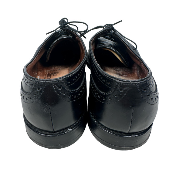 Allen Edmonds Concord Wingtip Dress Shoes Men’s 10.5 A Black Leather Lace Up main image 5